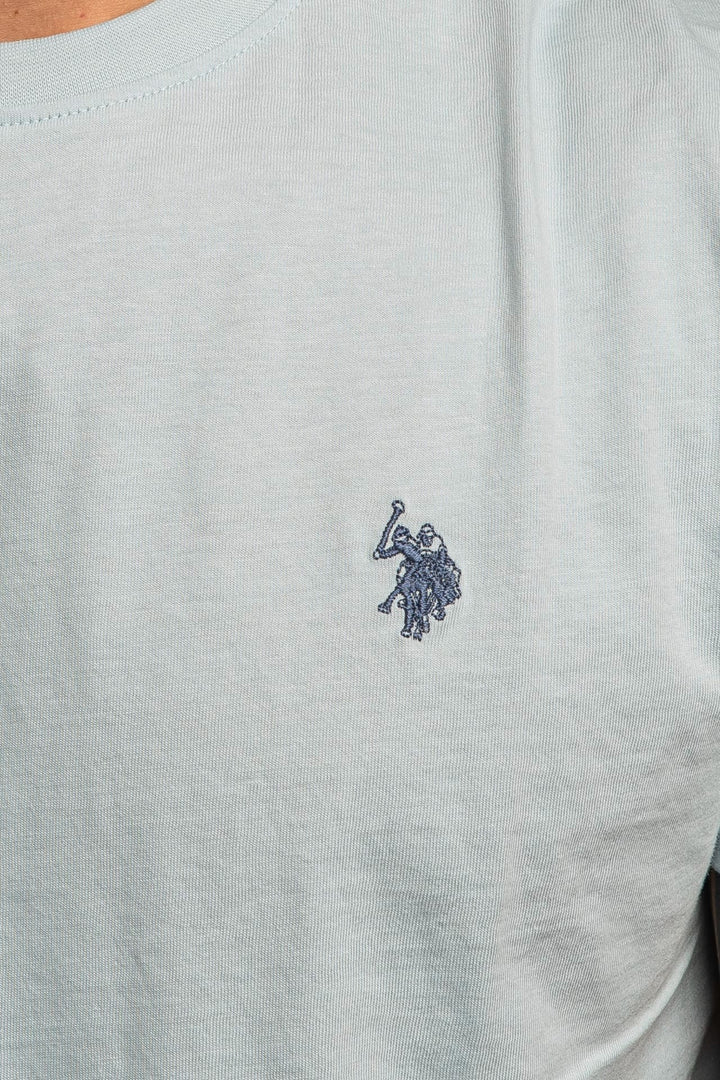 U.S. Polo Assn. T-shirt Uomo Mick Us41154004 Celeste