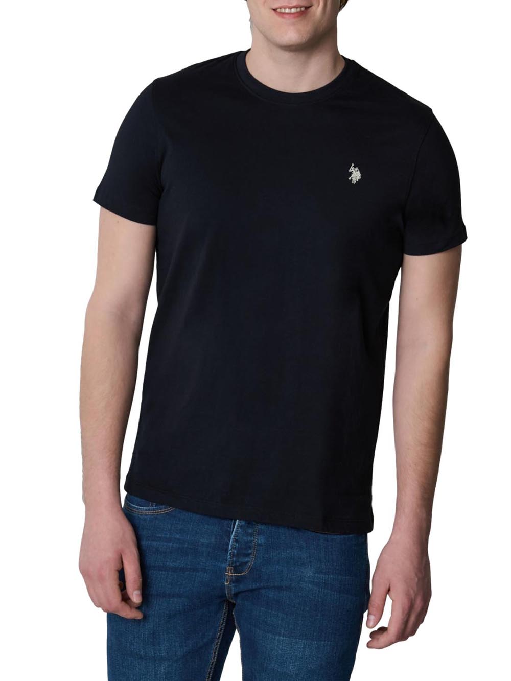 U.S. Polo Assn. T-shirt Uomo Mick Us41154004 Nero