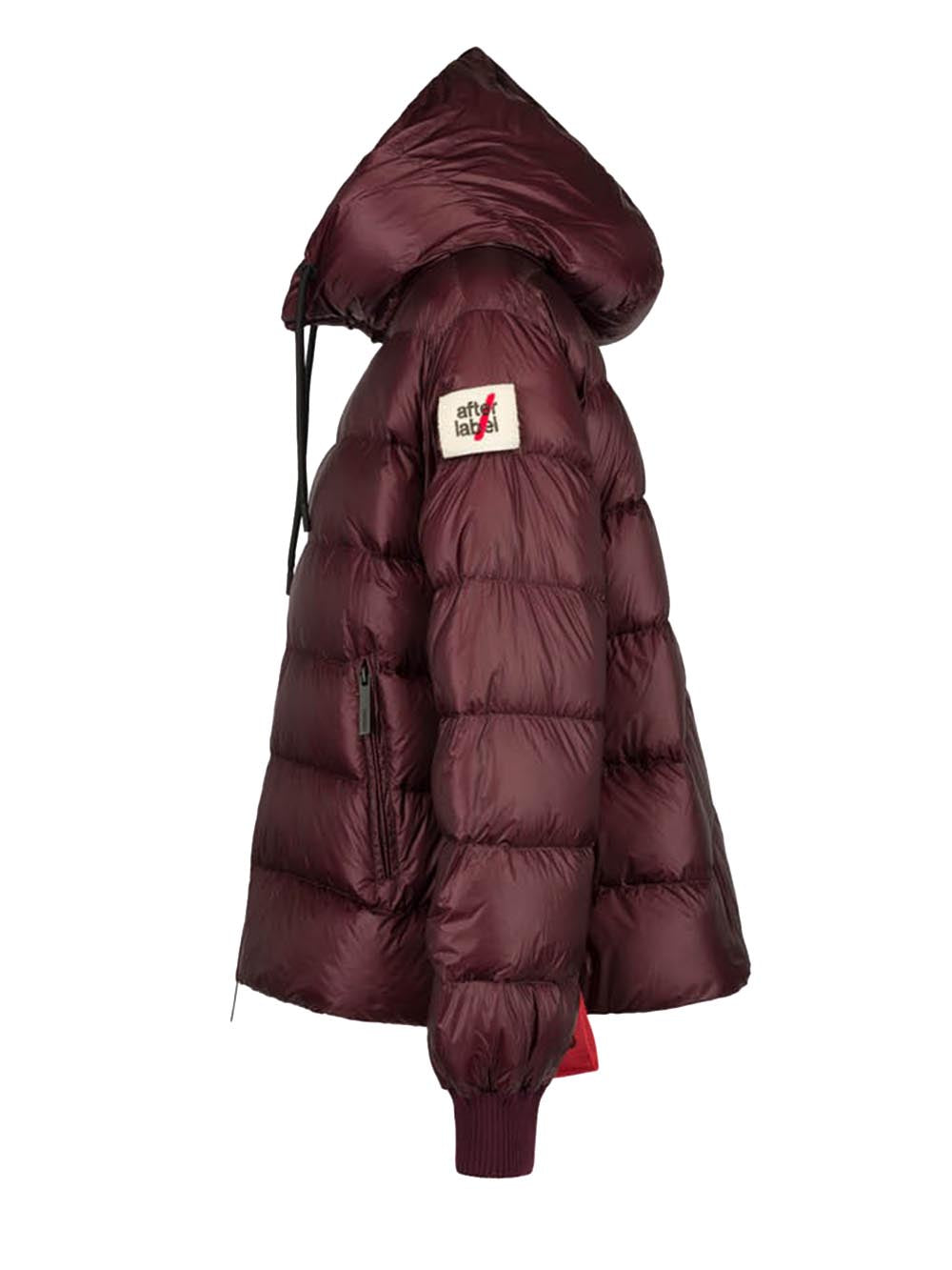 After Label Giubbino Donna Blainen5185 Bordeaux