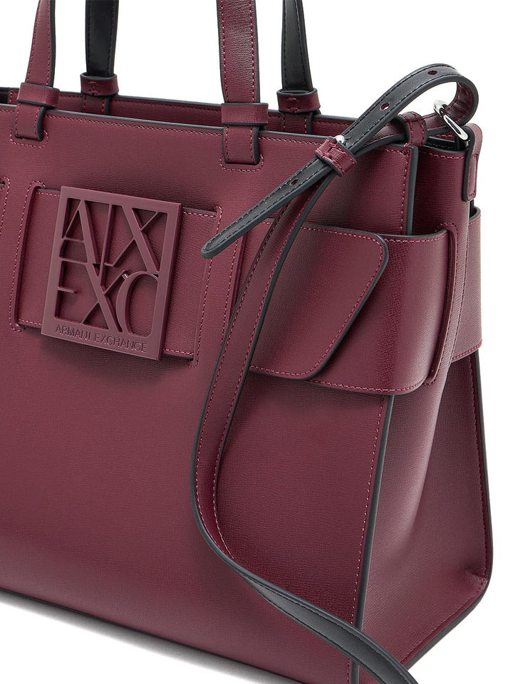 Armani Exchange Borsa a Mano Donna 942689 0a874 Bordeaux