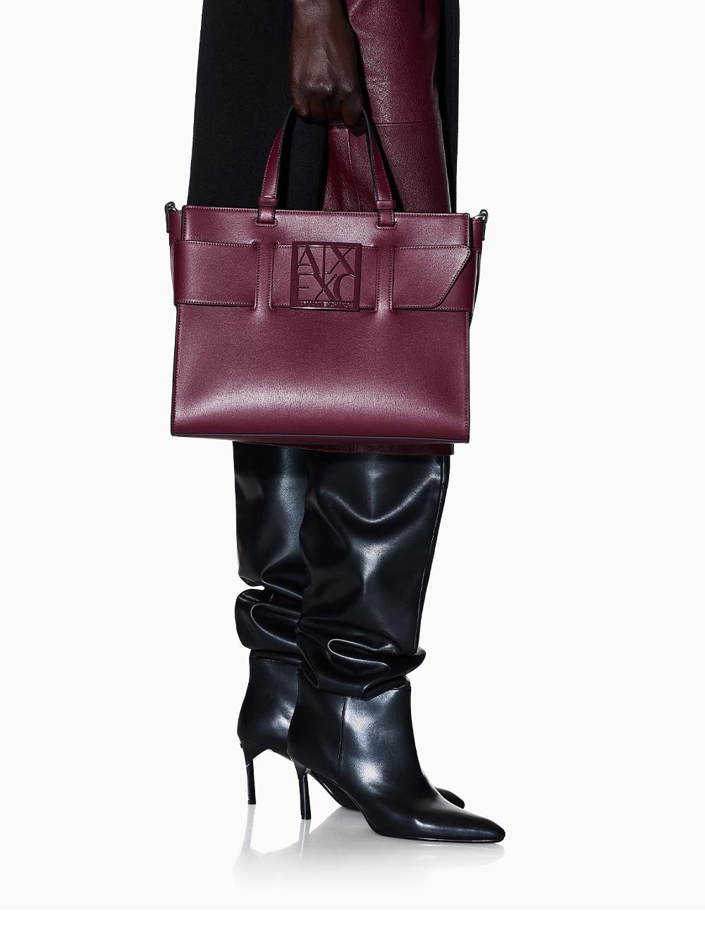 Armani Exchange Borsa a Mano Donna 942689 0a874 Bordeaux