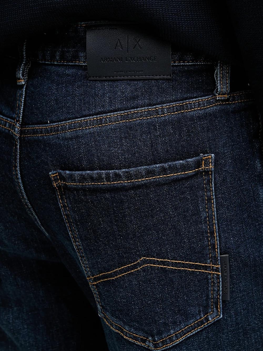 slim Armani Exchange Jeans Uomo Xm000070 Af14265 Scuro