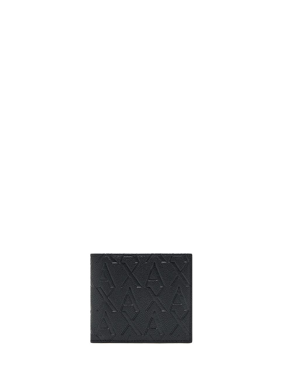 Armani Exchange Portafoglio Uomo Xm000167 Af12133 Nero