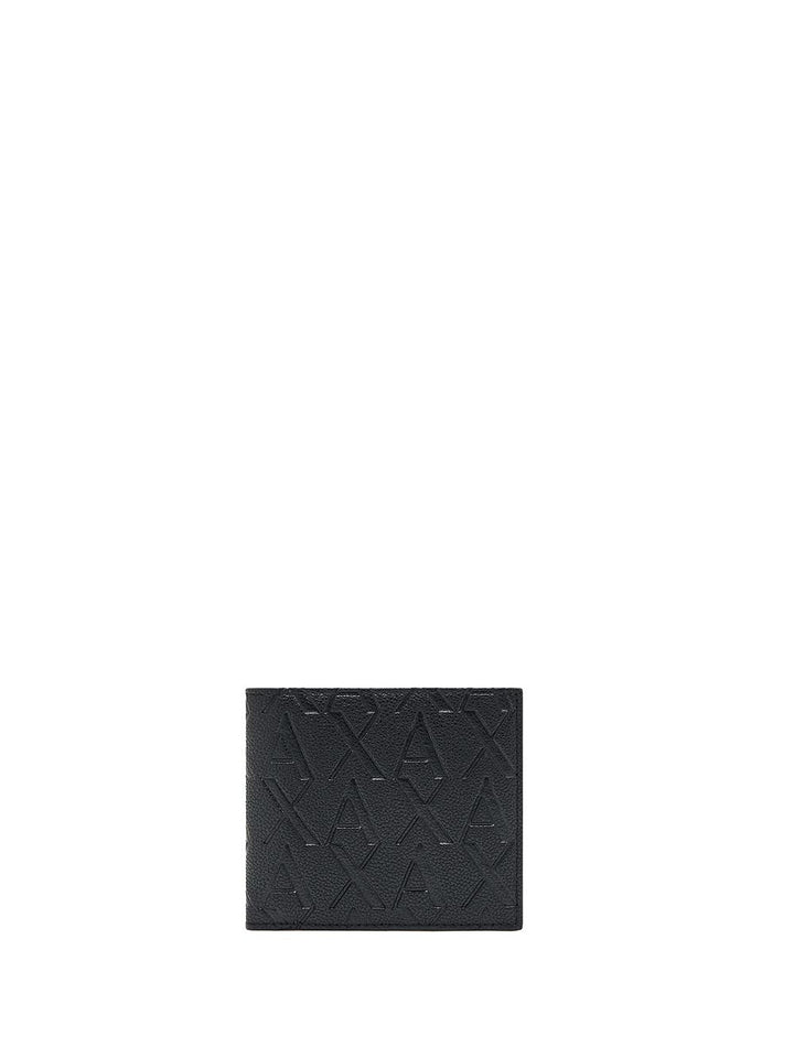 Armani Exchange Portafoglio Uomo Xm000167 Af12133 Nero