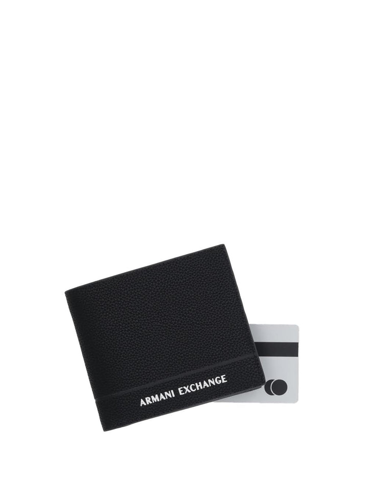 Armani Exchange Portafoglio Uomo Xm000167 Af17217 Nero