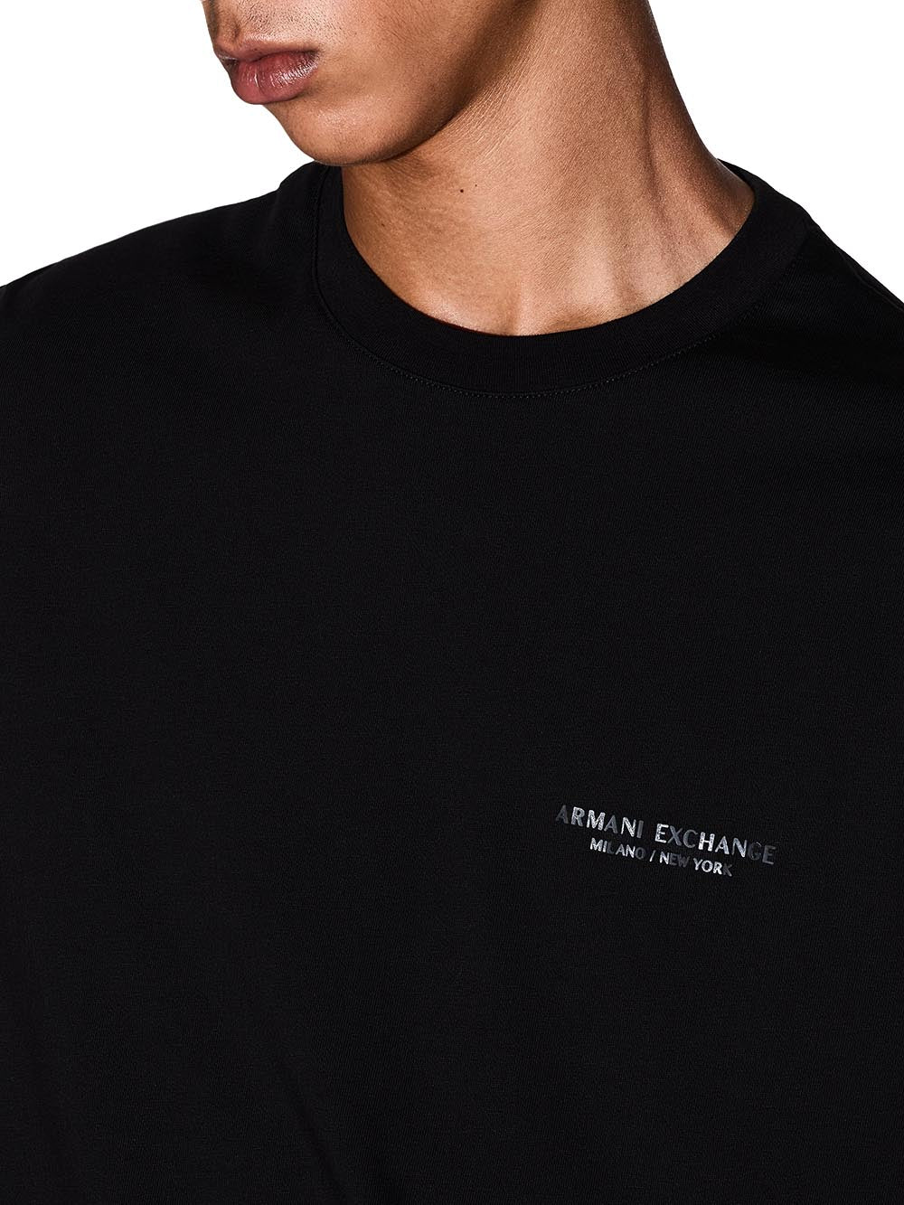 Armani Exchange T-shirt Uomo Xm001281 Af10361 Nero