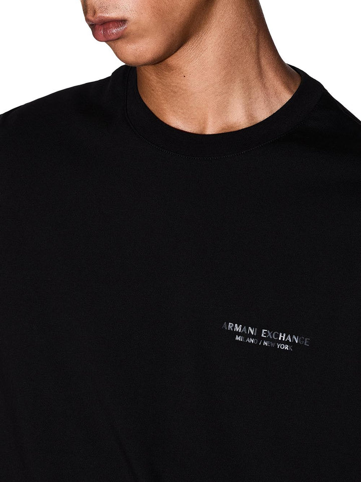 Armani Exchange T-shirt Uomo Xm001281 Af10361 Nero