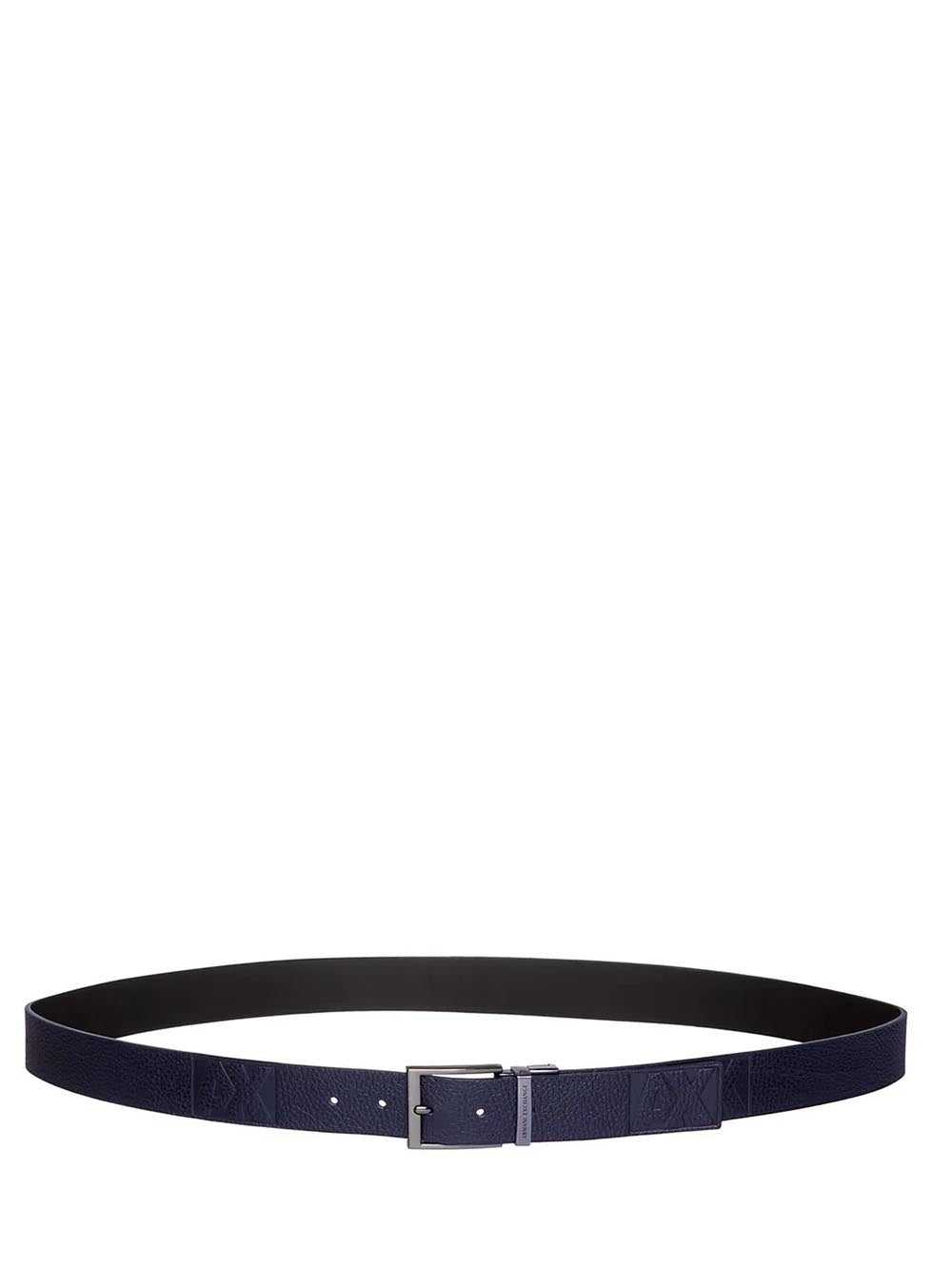 Armani Exchange Cintura Uomo Xm001737 Af17984 Blu