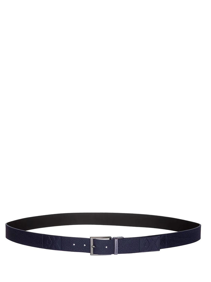 Armani Exchange Cintura Uomo Xm001737 Af17984 Blu