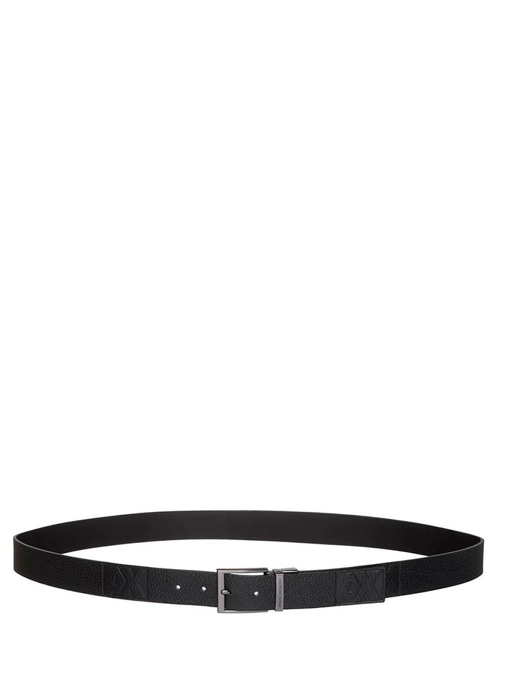 Armani Exchange Cintura Uomo Xm001737 Af17984 Nero