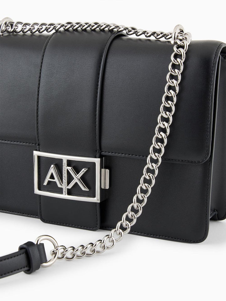 Armani Exchange Borsa a Tracolla Donna Xw000070 Af12039 Nero