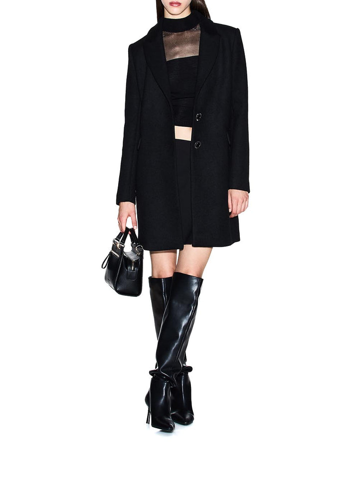 Armani Exchange Cappotto Donna Xw000716 Af16206 Nero