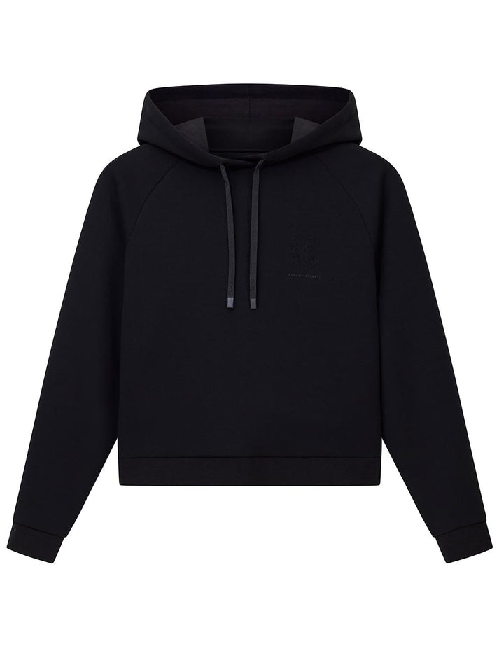 Armani Exchange Felpa Donna Xw000827 Af13397 Nero