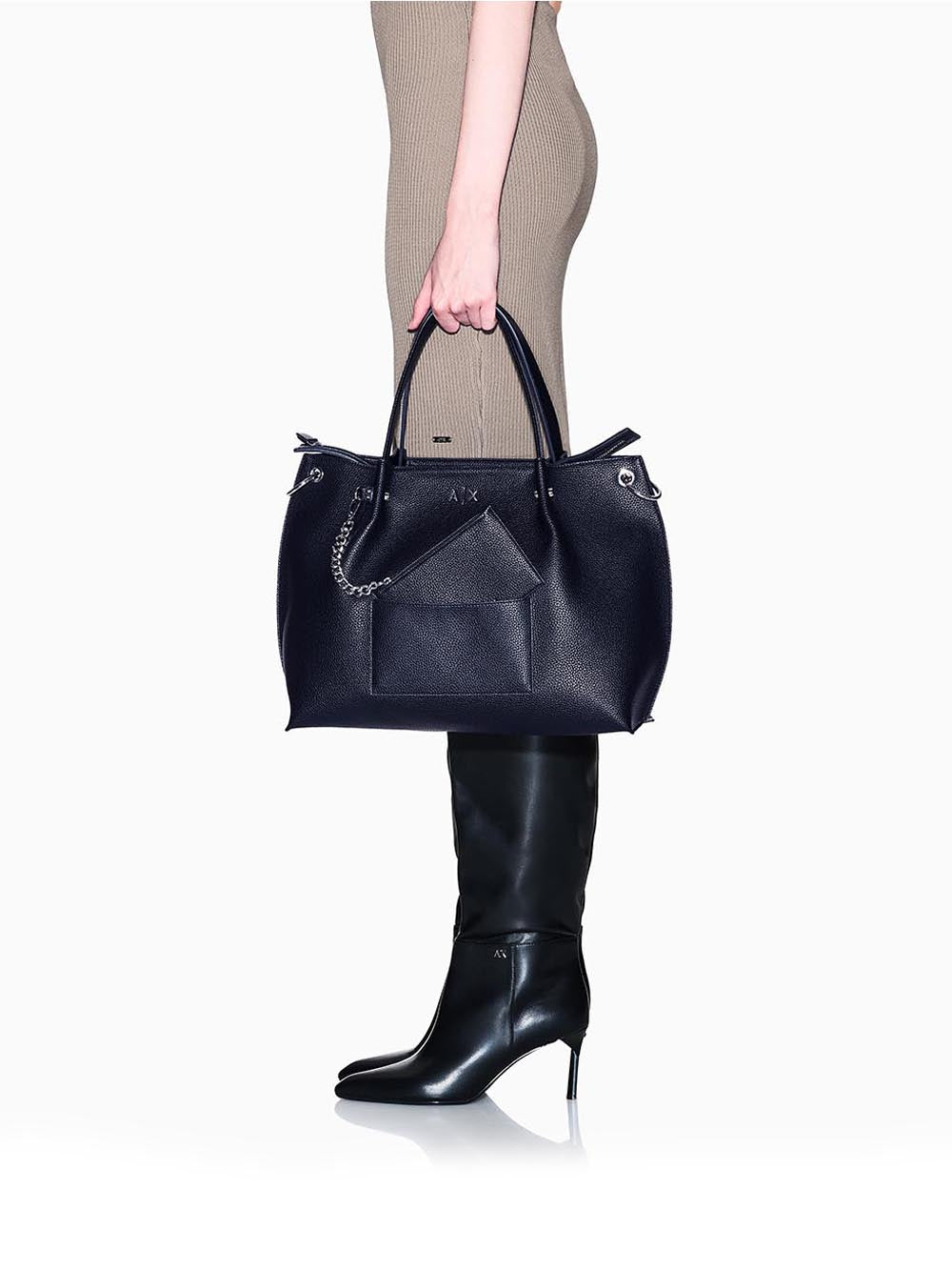 Armani Exchange Borsa a Mano Donna Xw001211 Af15625 Blu