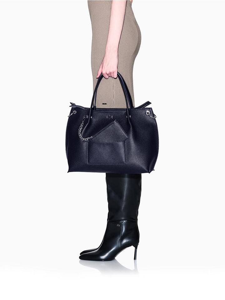 Armani Exchange Borsa a Mano Donna Xw001211 Af15625 Blu