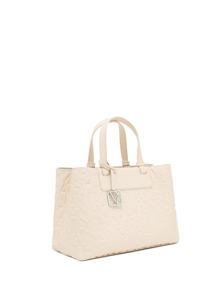 Armani Exchange Borsa a Mano Donna Xw001222 Af15774 Beige