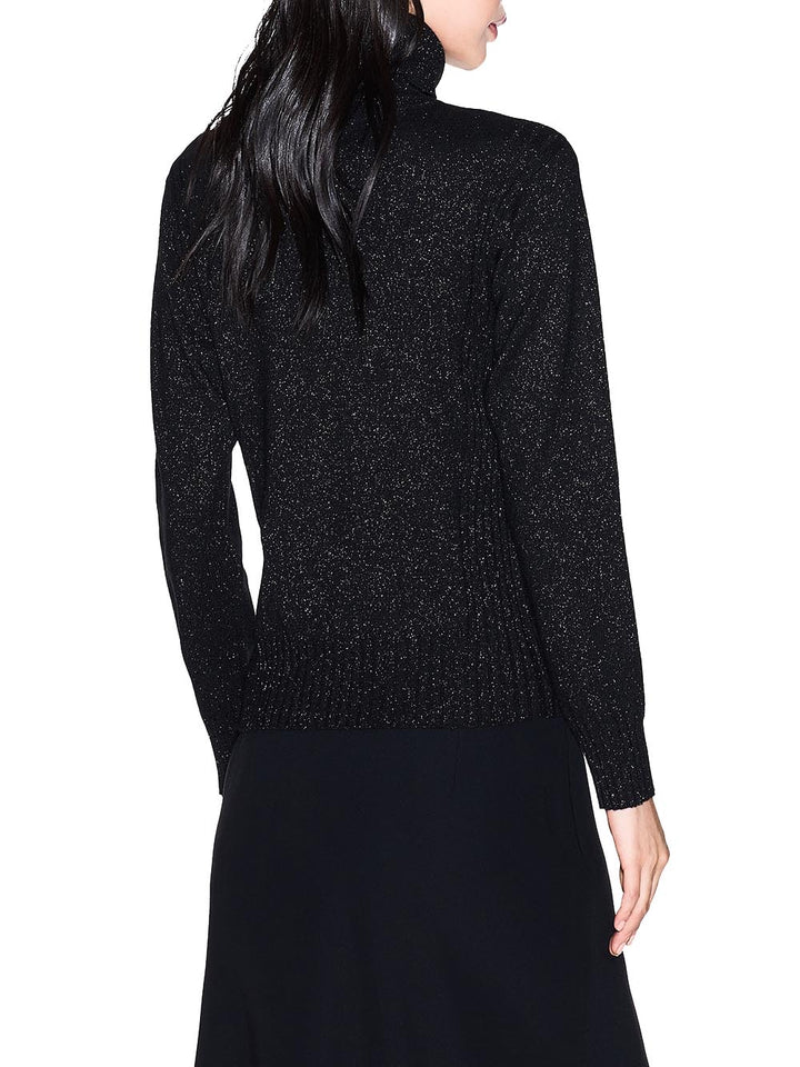 Armani Exchange Pullover Donna Xw001321 Af16181 Nero/Silver