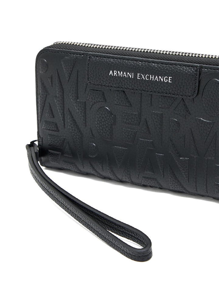 Armani Exchange Portafoglio Donna Xw001606 Af15774 Nero