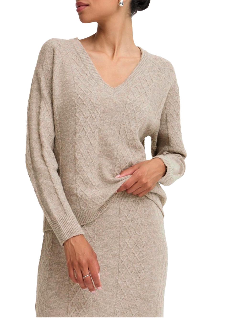 B-young Maglia Donna 20818071 Tortora