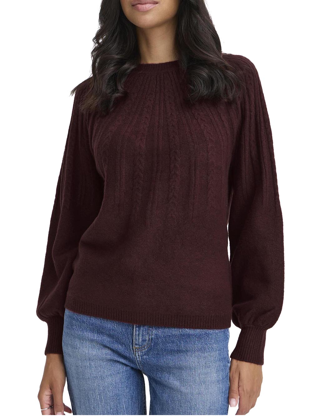 B-young Maglia Donna 20818075 Bordeaux