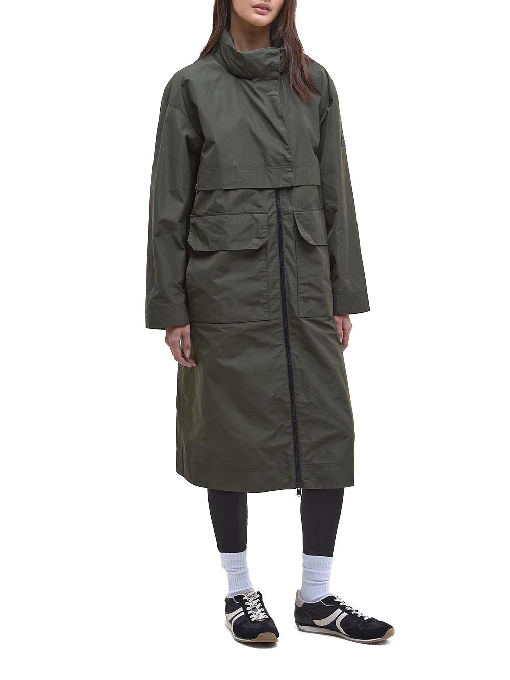 Barbour International Trench Donna Lsp0243 Verde