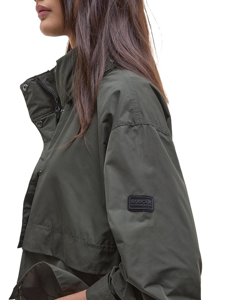 Barbour International Trench Donna Lsp0243 Verde