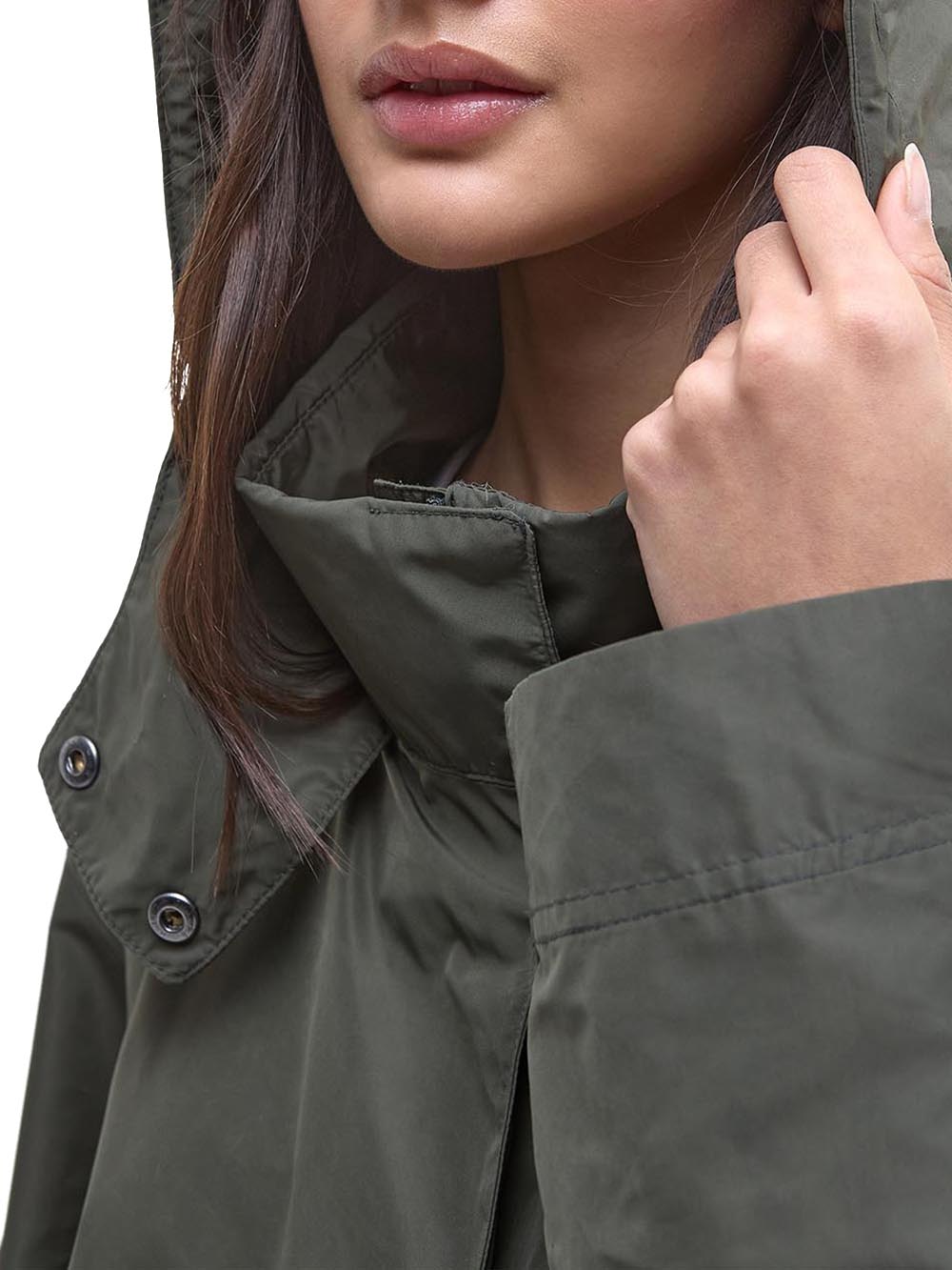 Barbour International Trench Donna Lsp0243 Verde