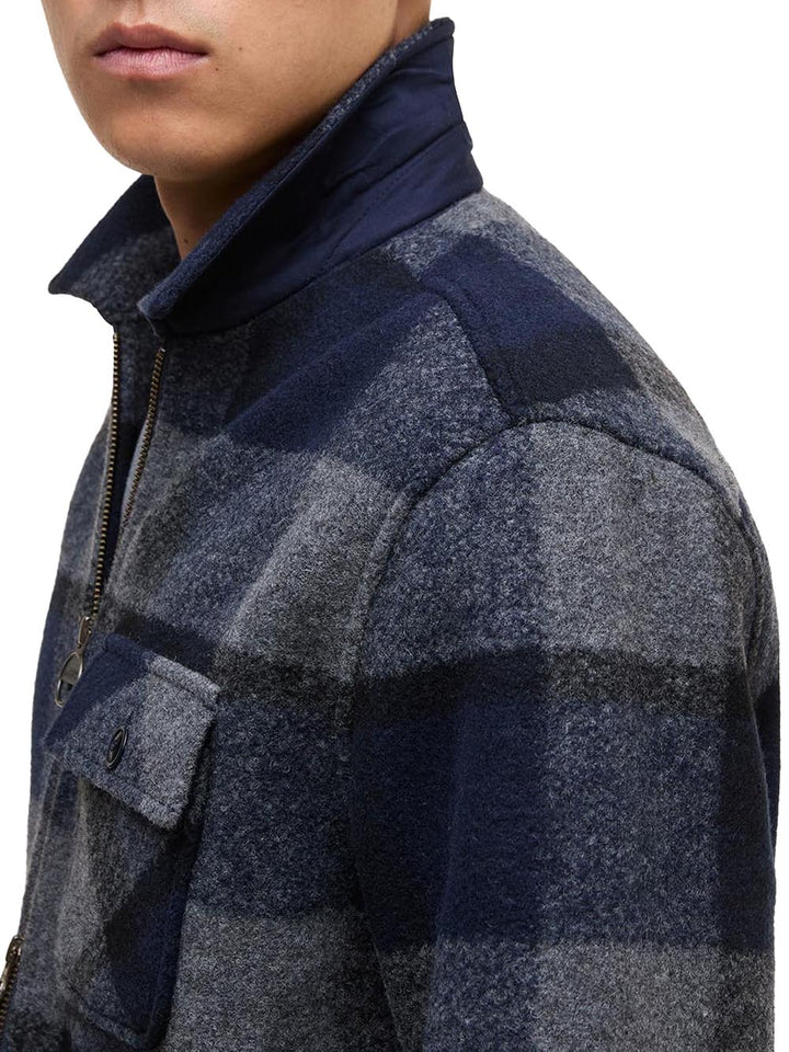 Barbour International Camicia Uomo Mfl0223 Blu