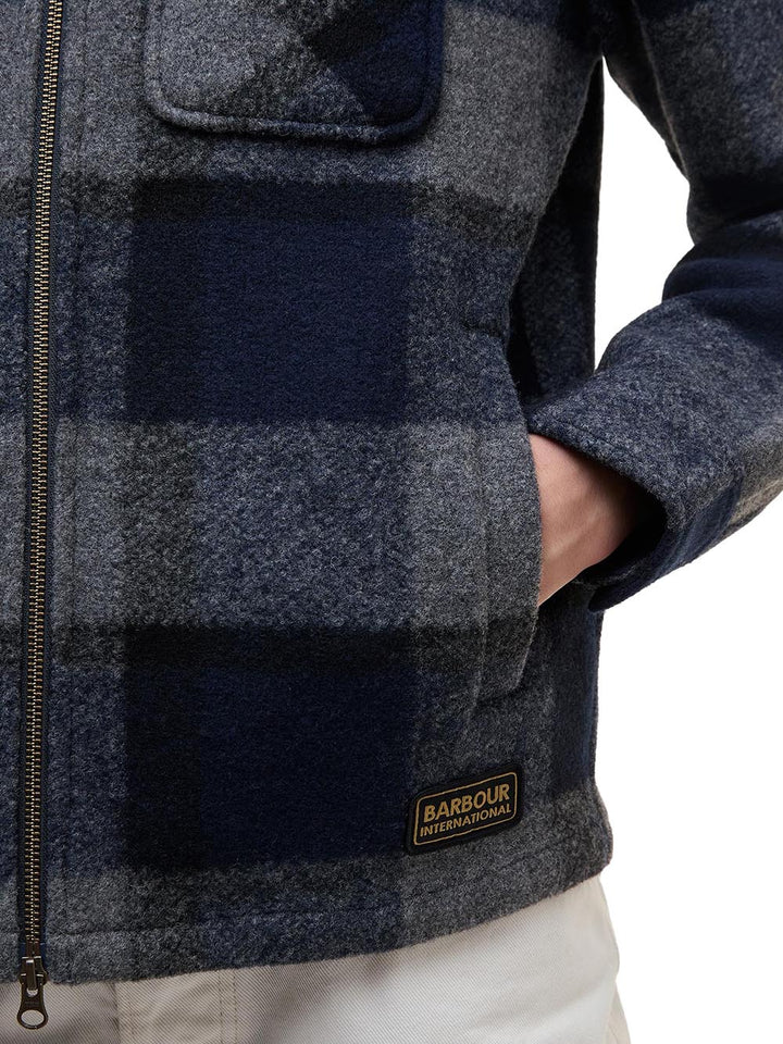 Barbour International Camicia Uomo Mfl0223 Blu