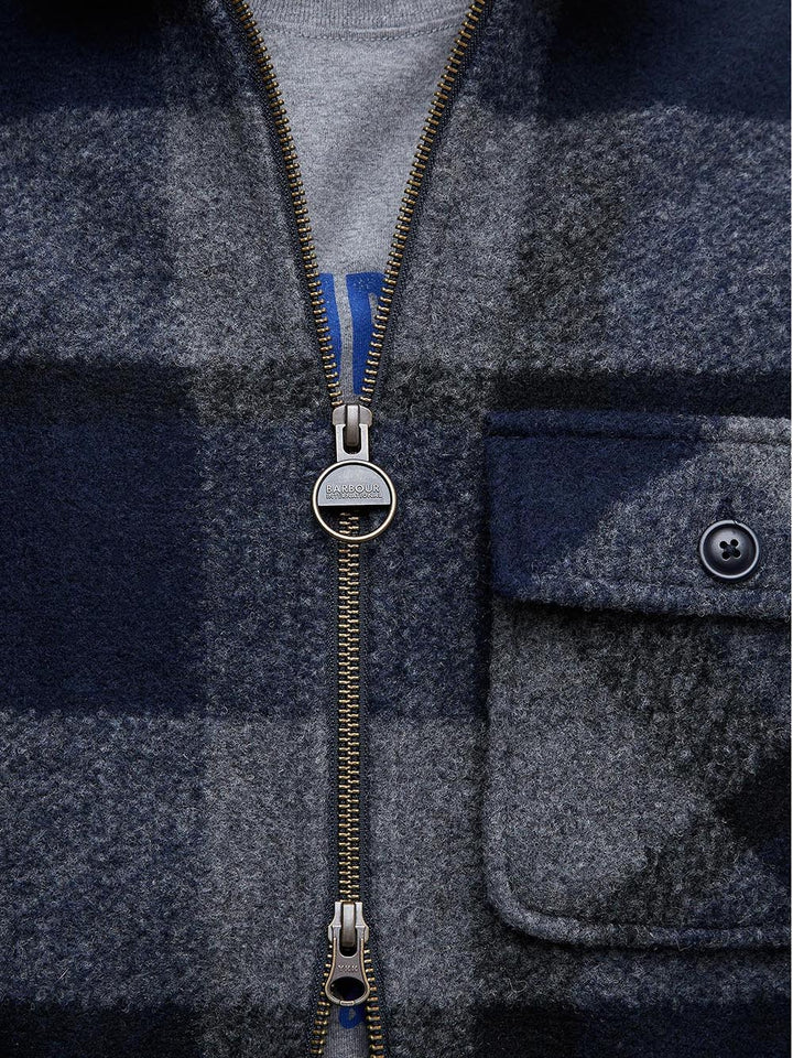 Barbour International Camicia Uomo Mfl0223 Blu