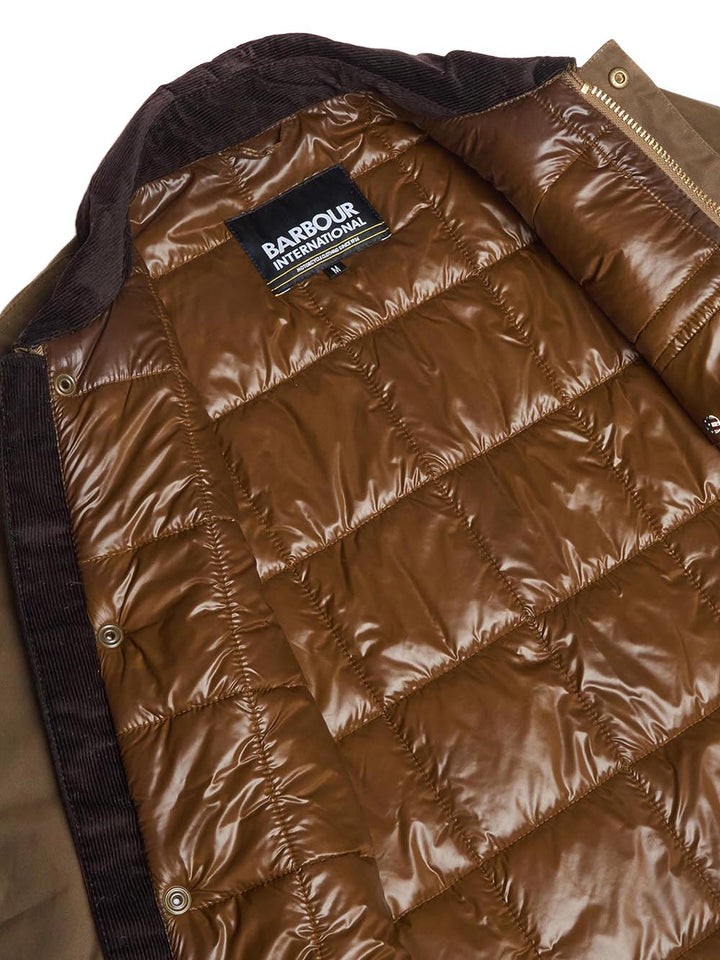 Barbour International Giubbino Uomo Mwx1853 Marrone