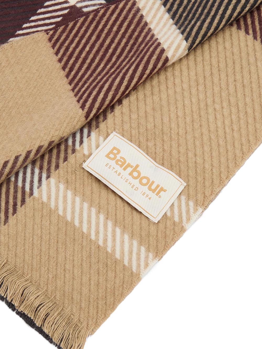 Barbour Sciarpa Donna Lsc0308 Beige