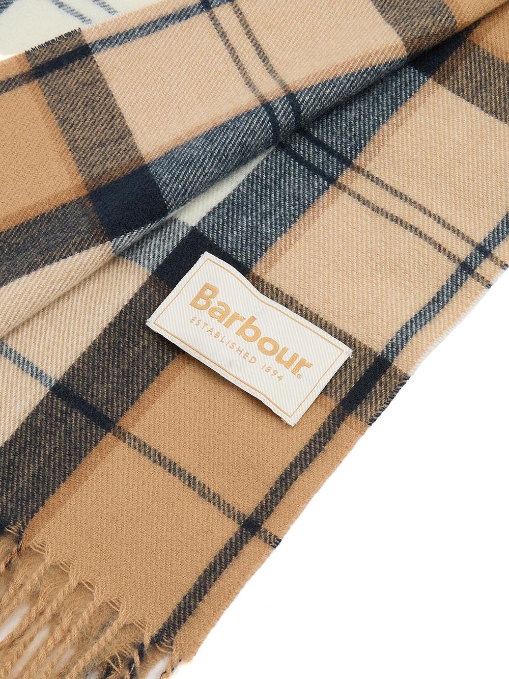 Barbour Sciarpa Donna Lsc0426 Beige