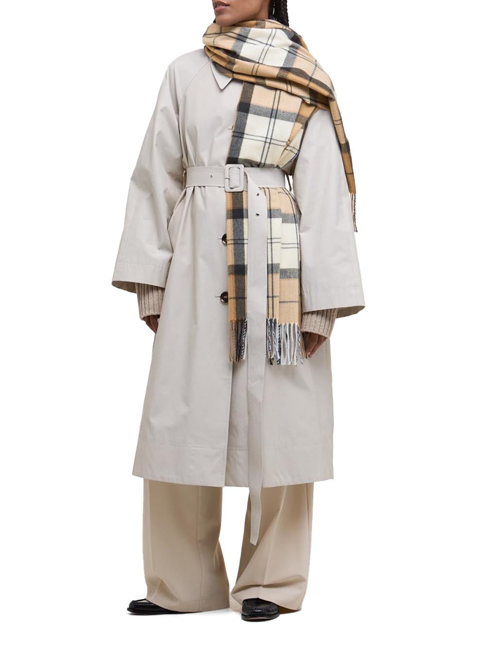 Barbour Sciarpa Donna Lsc0426 Beige