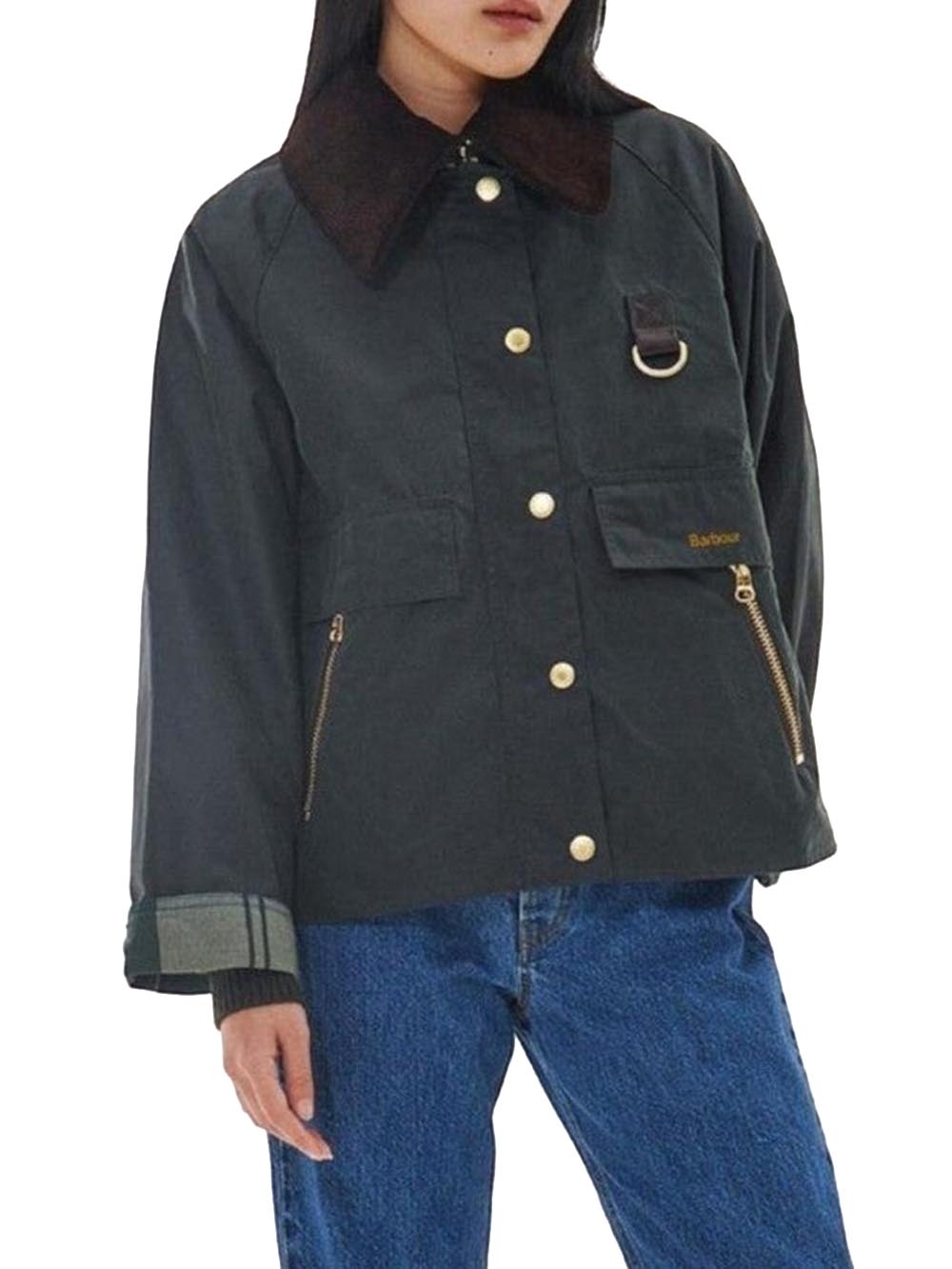 Barbour Giubbino Donna Lwx1333 Verde