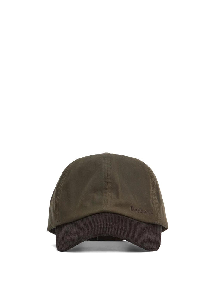 Barbour Cappello Uomo Mha0913 Verde/Marrone