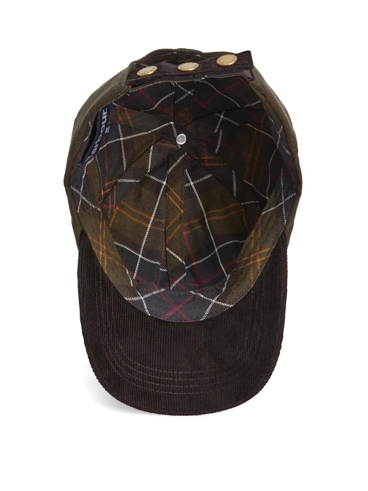 Barbour Cappello Uomo Mha0913 Verde/Marrone