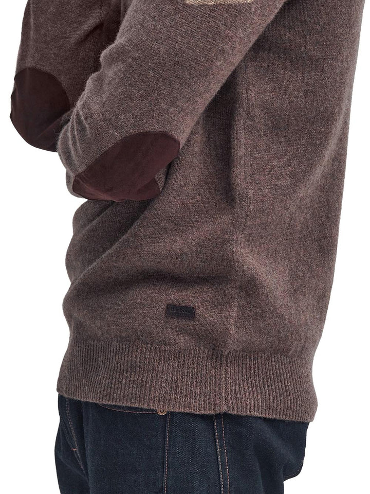 Barbour Maglia Uomo Mkn0731 Marrone