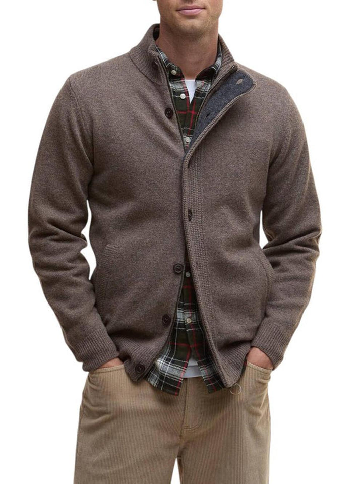 Barbour Maglia Uomo Mkn0731 Marrone