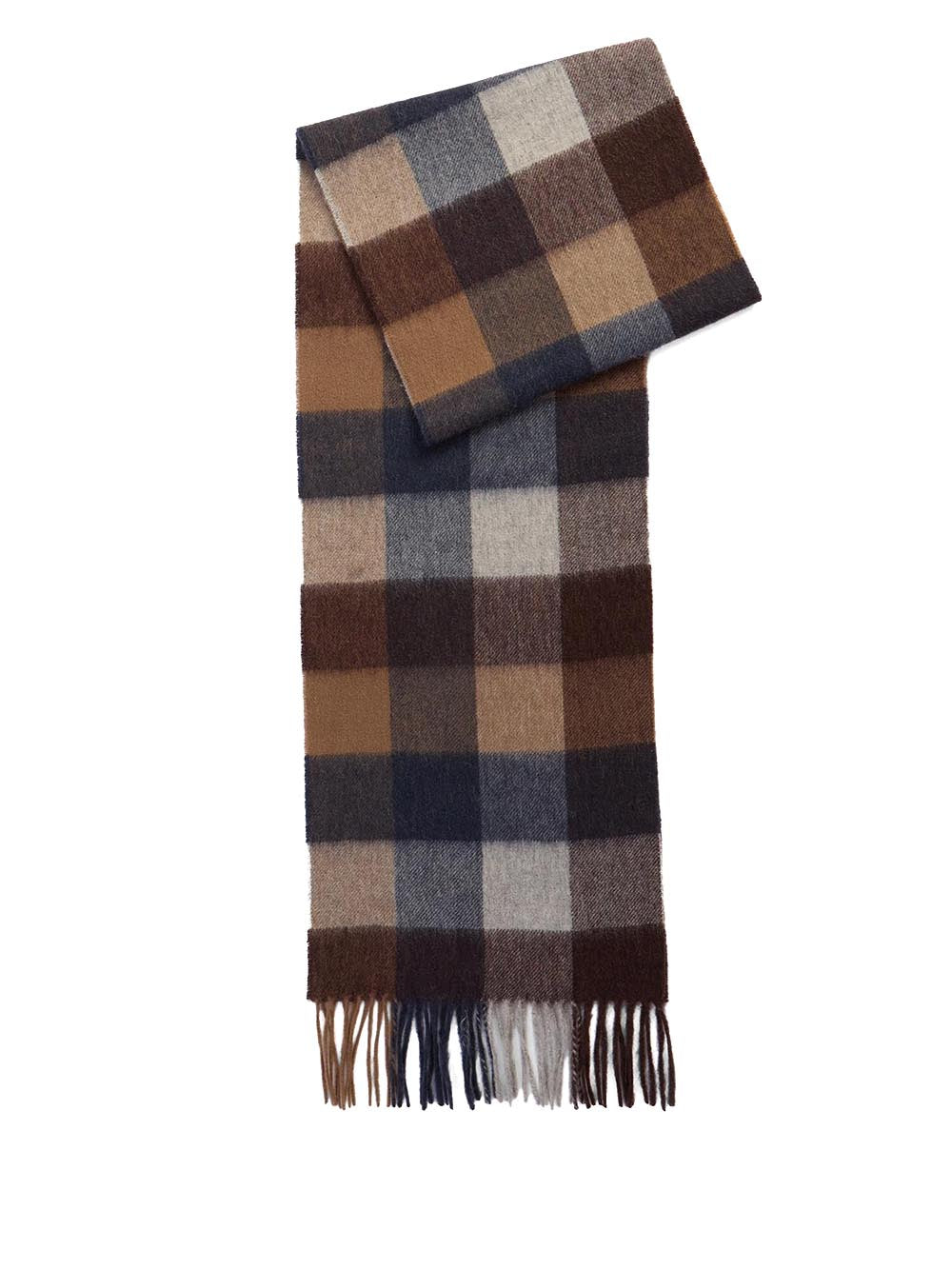 Barbour Sciarpa Uomo Usc0005 Marrone/blu