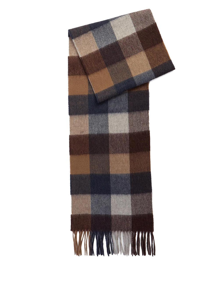 Barbour Sciarpa Uomo Usc0005 Marrone/blu