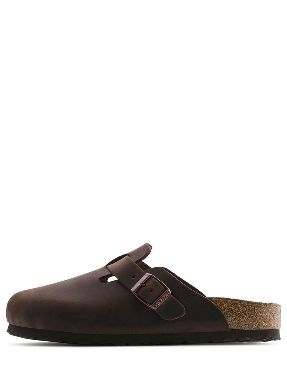 Birkenstock Sabot Unisex Boston Sfb 159713 Marrone