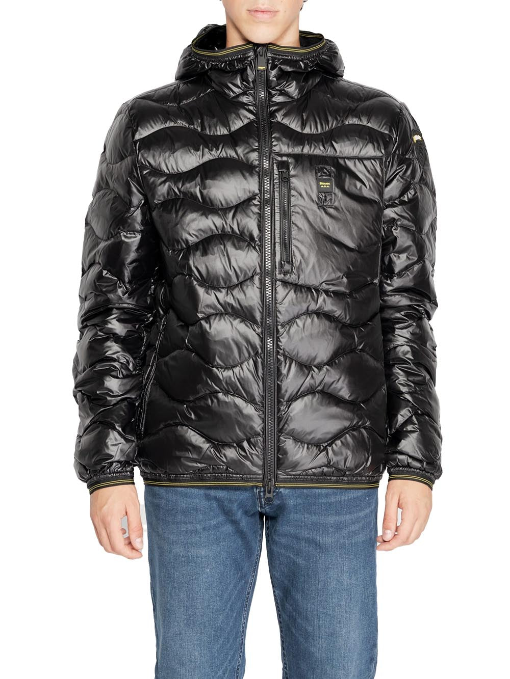Blauer Giubbino Uomo 25wbluc03074 006355 Nero