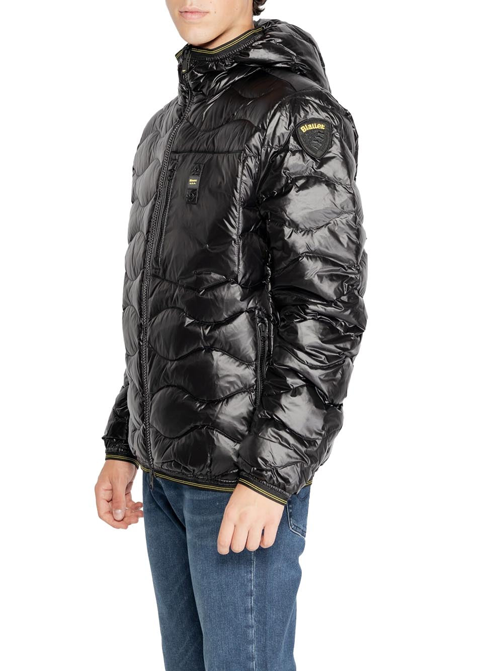 Blauer Giubbino Uomo 25wbluc03074 006355 Nero