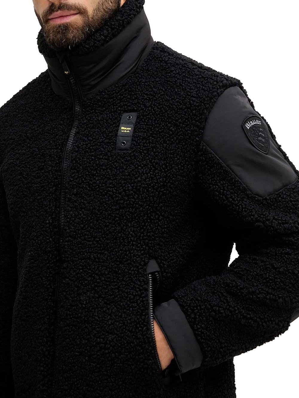 Blauer Giubbino Uomo 25wbluc01224 006374 Nero