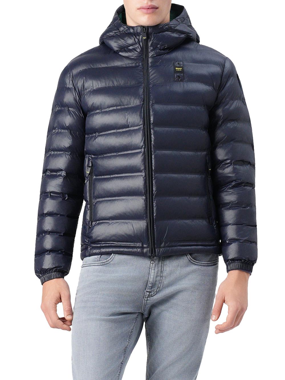 Blauer Giubbino Uomo 25wbluc02132 007284 Blu/verde