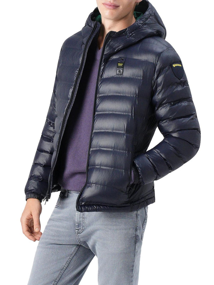 Blauer Giubbino Uomo 25wbluc02132 007284 Blu/verde