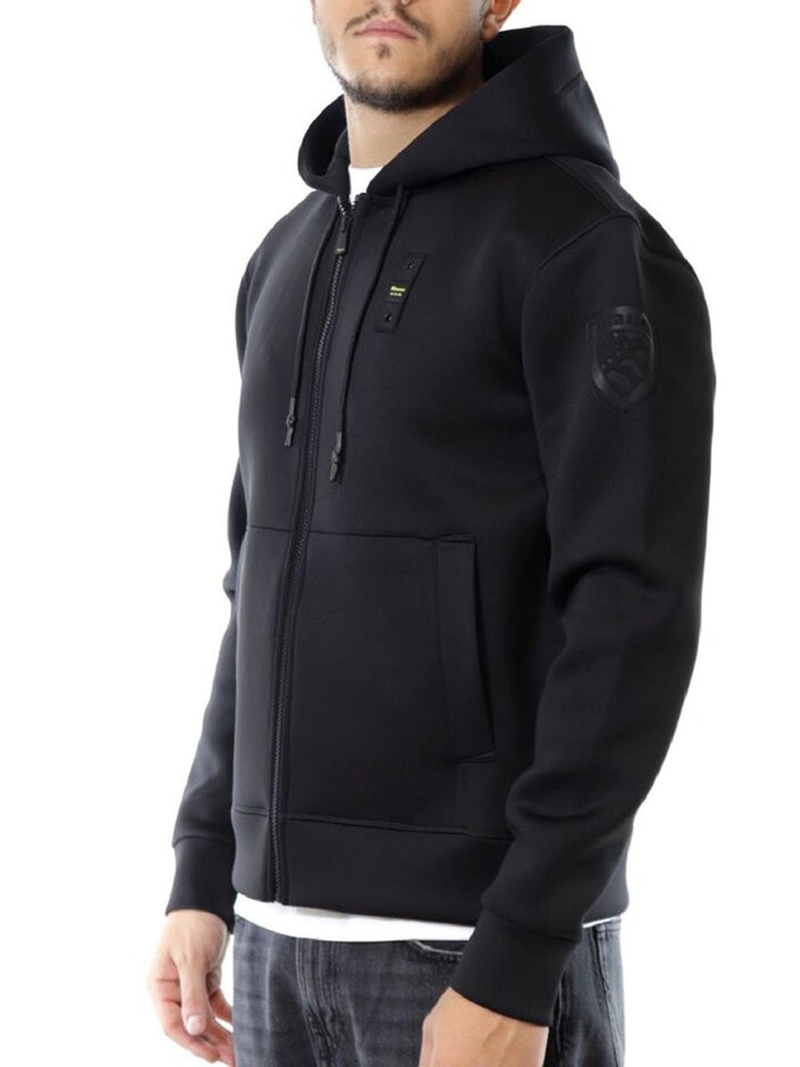 Blauer Felpa Uomo 25wbluf02093 004745 Nero