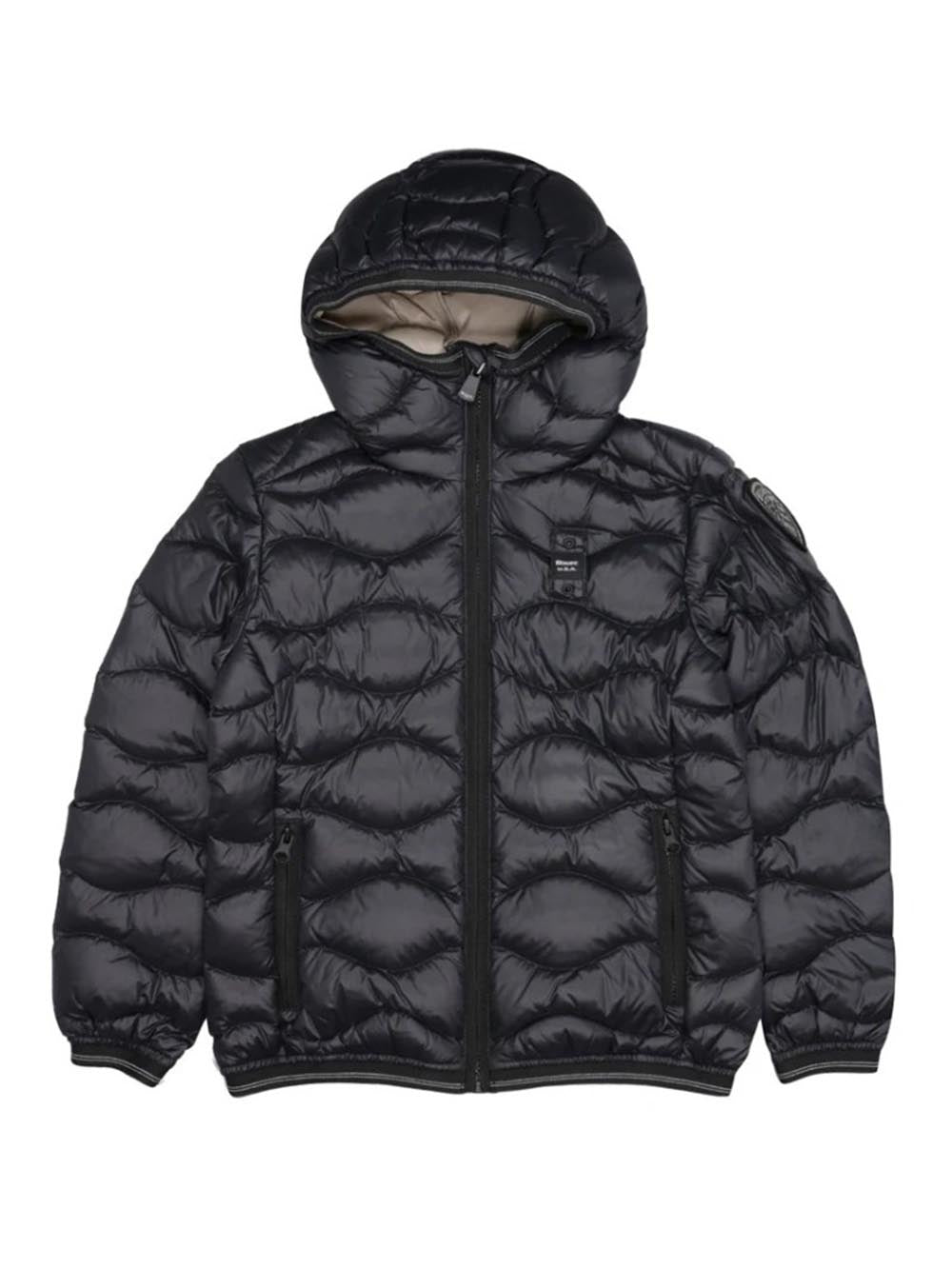 BLAUER KIDS Giubbino Bambina 25wblgc03385 007285 Nero