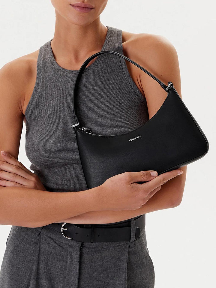 Calvin Klein Borsa a Spalla Donna Lv04f3096g Nero